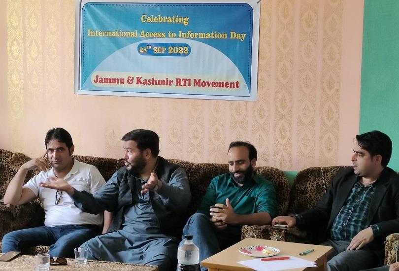 RTI Movement Holds Workshop On Access To Info Day