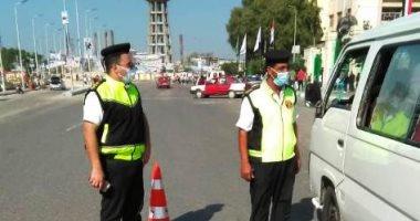 حملات مكثفة لرصد مخالفات السيارات بمحاور القاهرة والجيزة