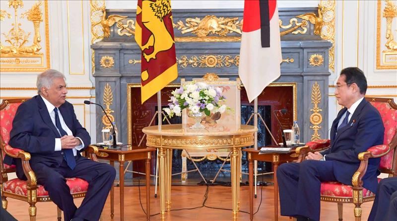 Ranil And Japanese PM Discuss Strengthening Relations