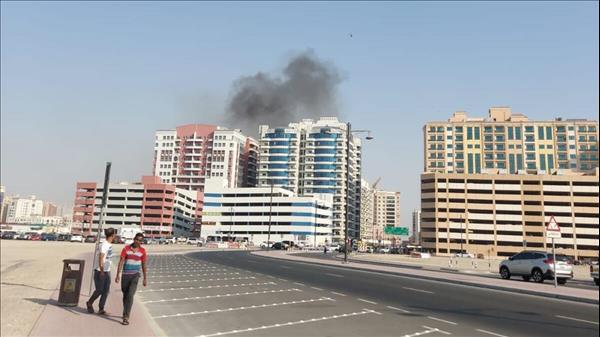 Dubai: Fire Breaks Out In Residential Area
