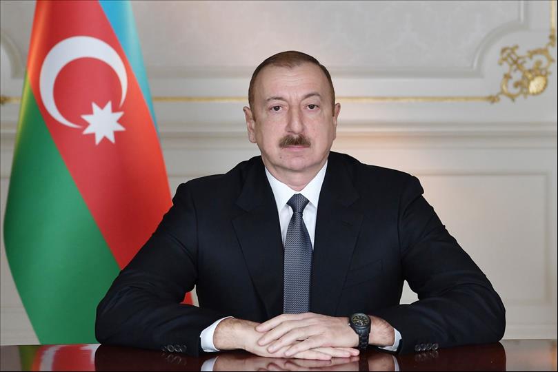 President Ilham Aliyev Congratulates President Of People's Republic Of China Xi Jinping