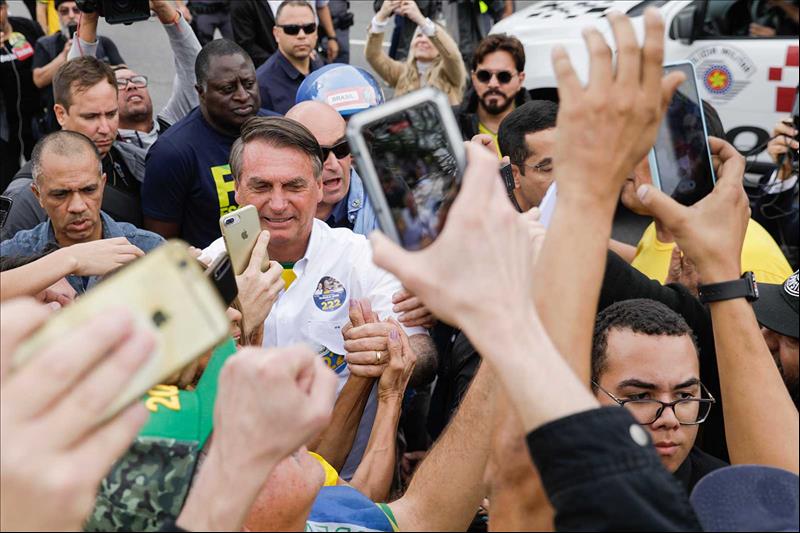 تقدم مبكر لبولسونارو في انتخابات البرازيل' 