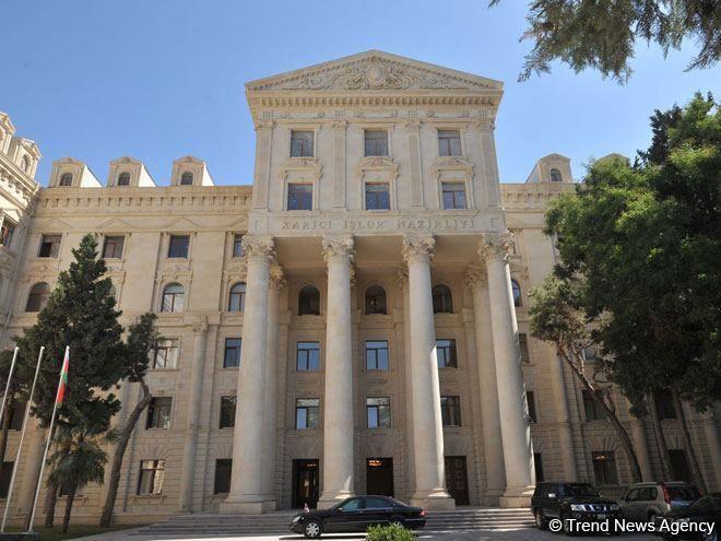 Azerbaijani Foreign Ministry Condemns Armenia's Attempts To Hide Its Responsibility By Spreading Unfounded Allegations