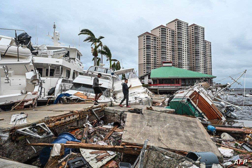 ارتفاع حصيلة ضحايا إعصار“إيان” في فلوريدا إلى 44