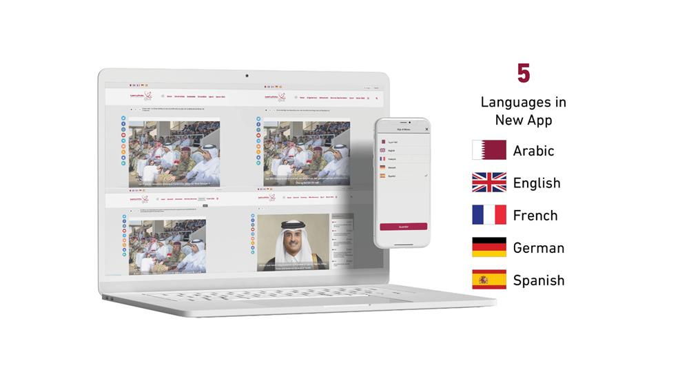 QNA Unveils News Service In 3 New Languages On Mobile App