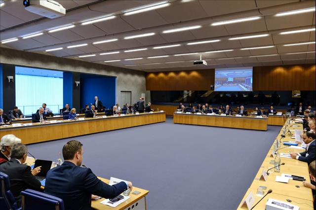 Eurogroup Ministers Discuss Macroeconomic Situation