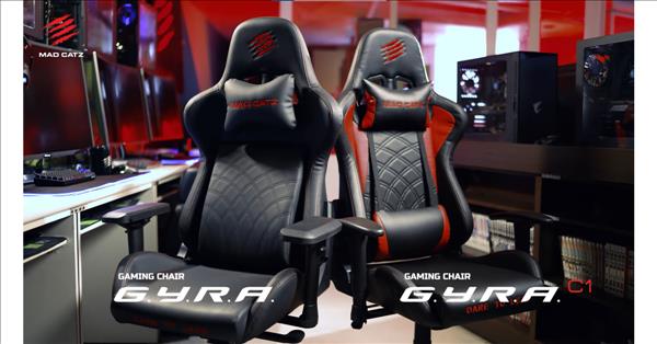 Mad Catz Announces The G.Y.R.A. Gaming Chair Series
