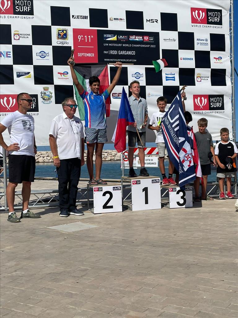 Kuwait's Ramadan Ranks 2Nd In Motosurf World Championship Junior Race
