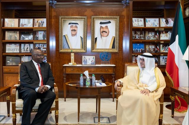 Kuwaiti FM Receives Credentials Of New Sudanese Ambassador To Country