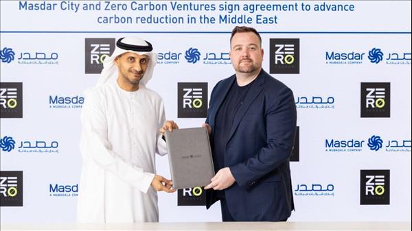 Masdar City And Zero Carbon Ventures Sign Agreement To Advance Carbon Reduction In Middle East