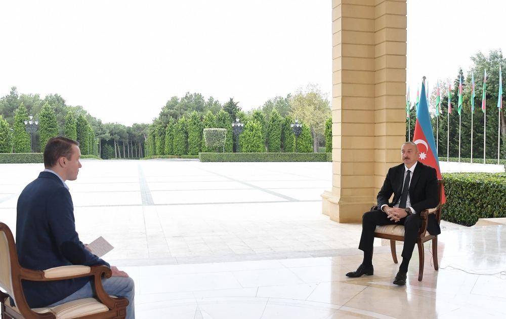 Chronicles Of Victory (October 6, 2020): President Ilham Aliyev Interviewed By Russian Perviy Kanal TV