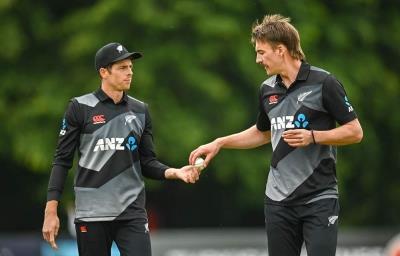  Santner On Parental Leave, New Zealand Call In Blair Tickner For T20 Tri-Series 