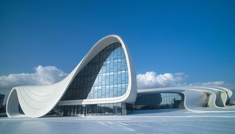 Heydar Aliyev Center Shows Captivating Beauty Of Baku City