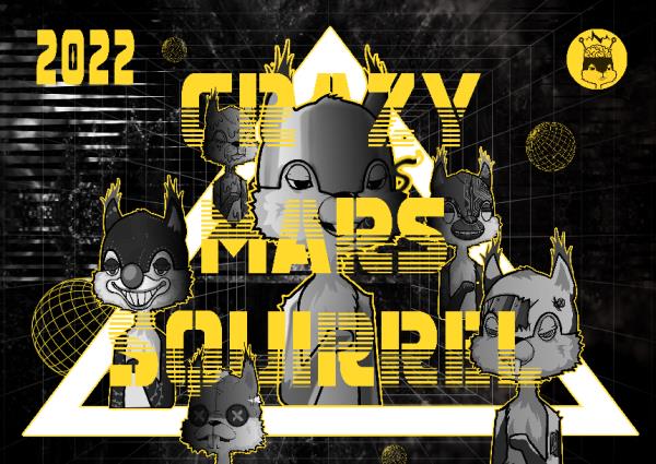 Mars Squirrel Earth To Be Destroyed In 200 Years? NFT Project Crazy Mars Squirrel ...