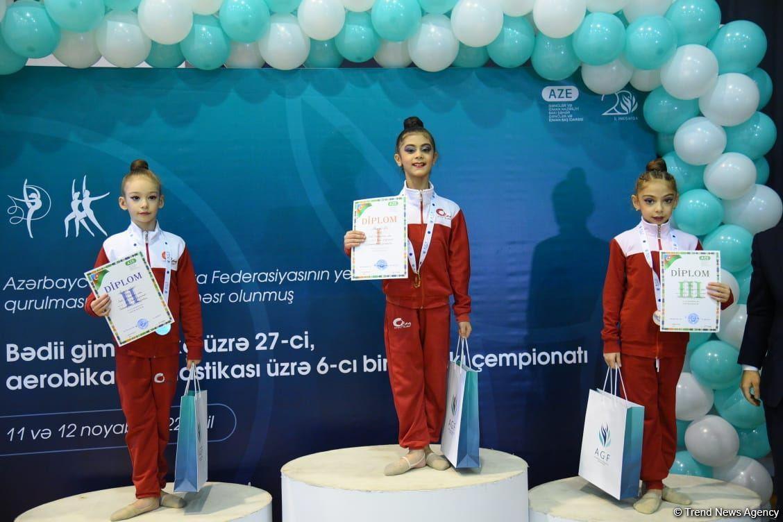 Competitions Of 27Th Baku Rhythmic Gymnastics And 6Th Baku Aerobic Gymnastics Championships Finishes (PHOTO)
