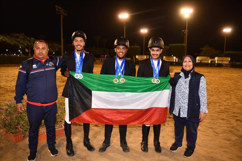ثلاثة كويتيين يحصدون ست ميداليات في الأولمبياد الخاص الذي أقيم في مصر …