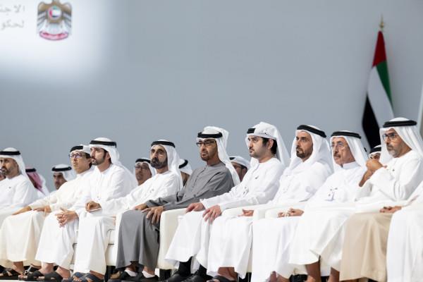 Mohamed Bin Zayed, Mohammed Bin Rashid Attend Closing Session Of UAE Government Annual Meetings