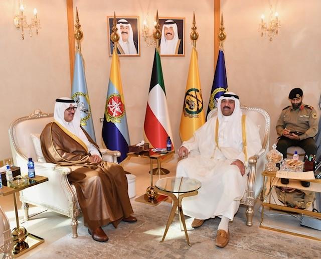 Kuwait DM Receives Arab Ambassadors