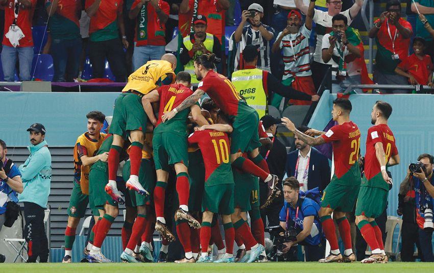 البرتغال تحقق فوزاً مثيراً على غانا في مونديال 2022