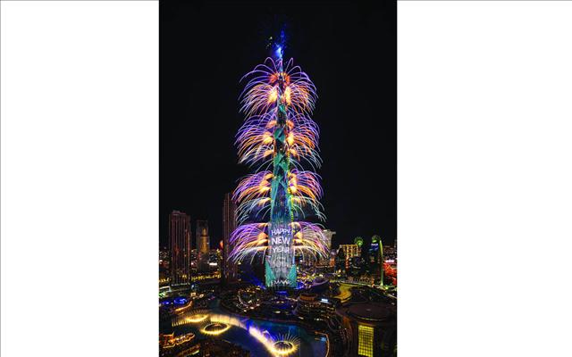 دبي تستعد لإبهار الملايين في احتفالات العام الجديد' 