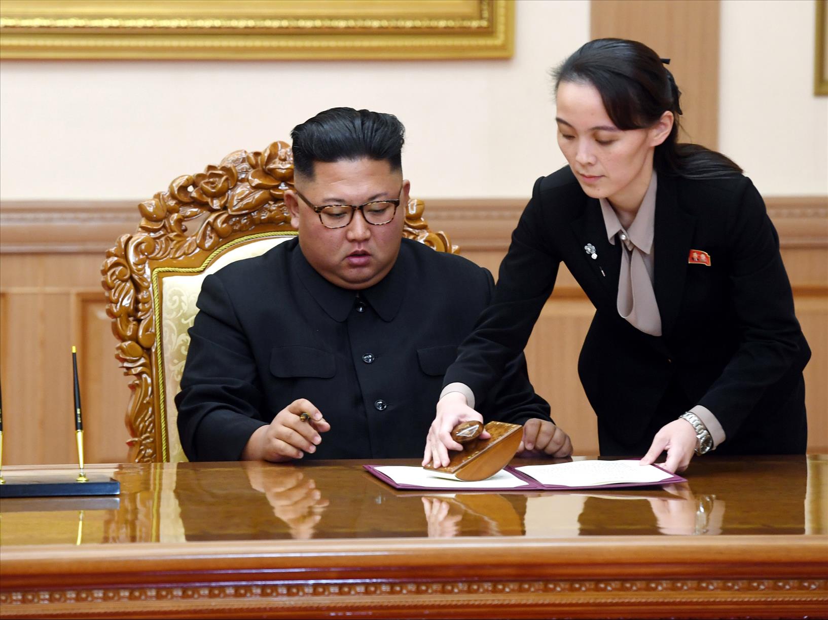 شقيقة كيم تهاجم رئيس كوريا الجنوبية بضراوة' 