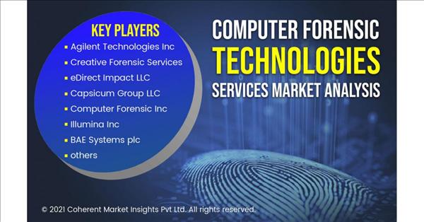 Computer Forensic Technologies And Services Market Spurs As Demand From Various End-Use Industries Grows.