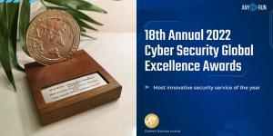 ANY.RUN Is Named The Most Innovative Security Service Of The Year
