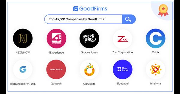 Goodfirms Releases The Latest List Of Top AR/VR Companies