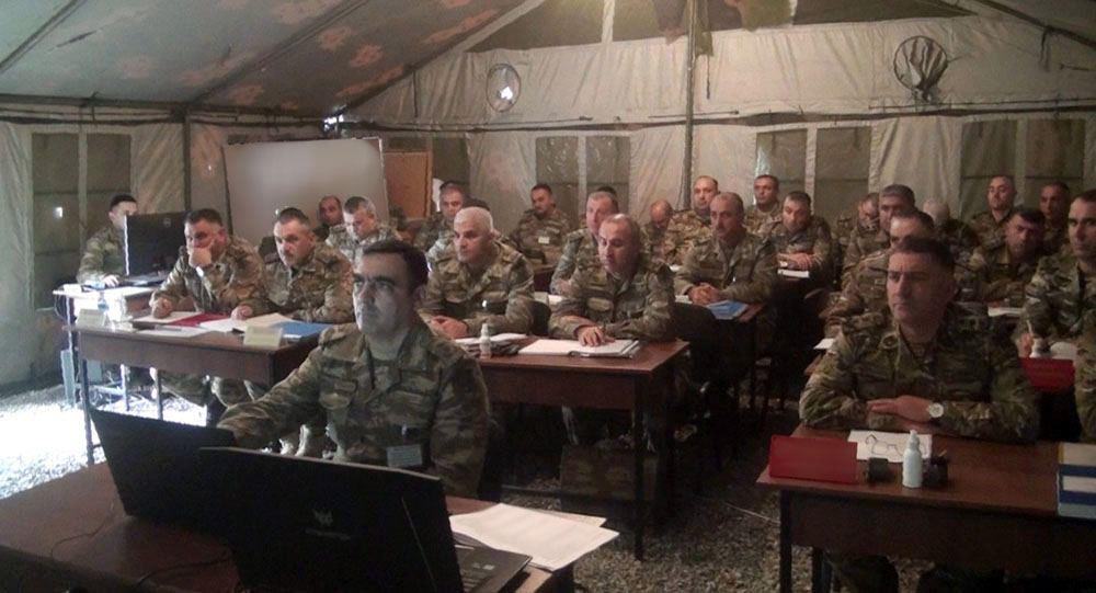 Azerbaijani Land Forces Taking Part In Command, Staff Exercises (PHOTO)