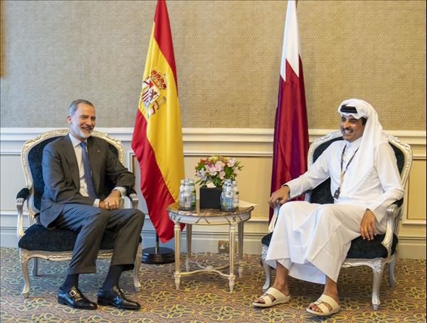 Amir Meets King Of Spain