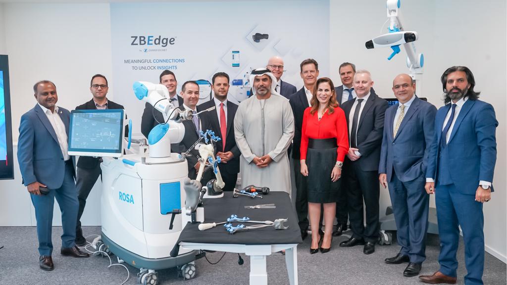 Zimmer Biomet opens Dubai Innovation Hub as demand continues to increase for orthopedic robotics and technology