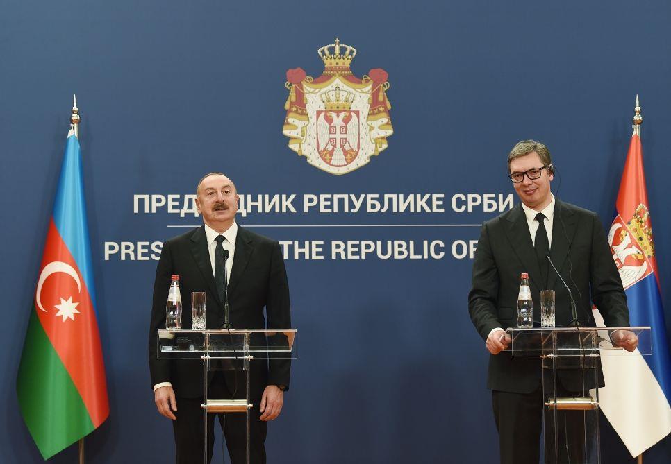 President Aliyev To Vucic:“We Are Strategic Partners” & “Our Cooperation Has Strategic Goals”