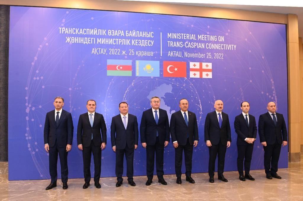 Aktau Hosts 2Nd Trilateral Meeting Of Azerbaijani, Turkish & Kazakh Fms