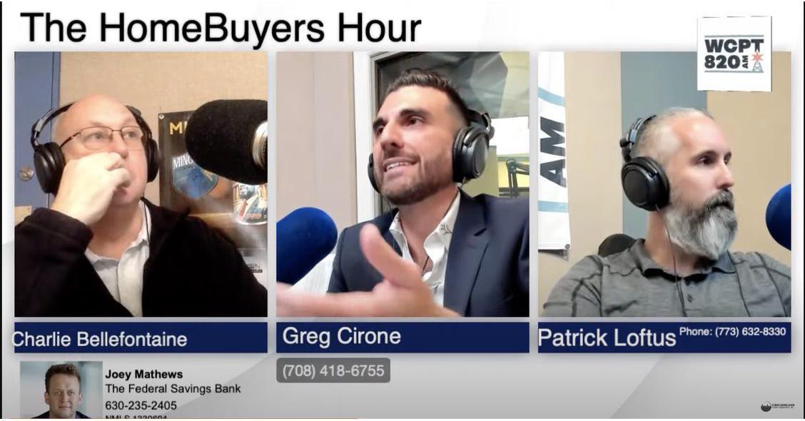 Greg Cirone On The Homebuyers Hour Radio Show