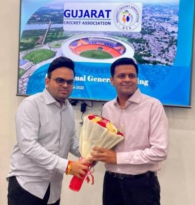  Dhanraj Nathwani Elected Gujarat Cricket Association President 