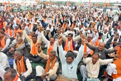  Punjab, Haryana Farmers Stage Protest; Demand MSP On All Crops 