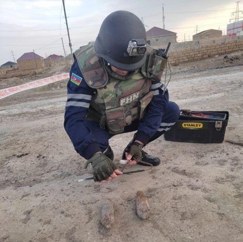 Military Ammunition Found In Sumgayit
