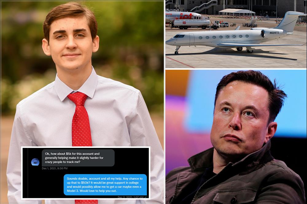 Elon Musk Offered A 19-Year-Old $5,000 To Take Down A Twitter Account That Tracks His Private Jet