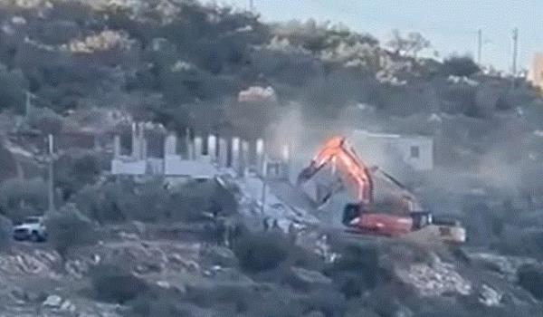 Israel Demolishes Palestinian-Owned House In A Northern West Bank Town