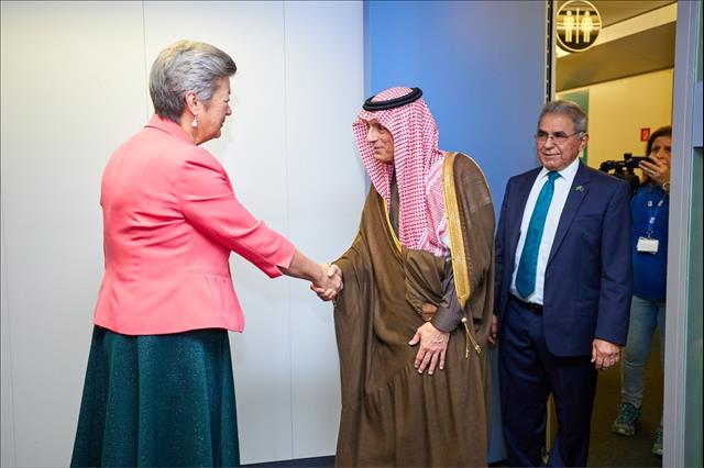 Saudi Arabia's Al-Jubeir Holds Talks With EU Officials