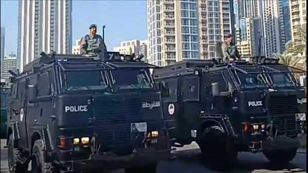 Watch: Armoured Vehicles, Supercars Roll Down Dubai Streets During UAE National Day Police Parade