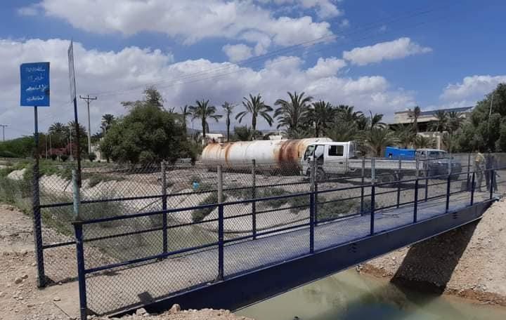 انتهاء اعمال صيانة وتركيب جسور على قناة الملك عبد الله