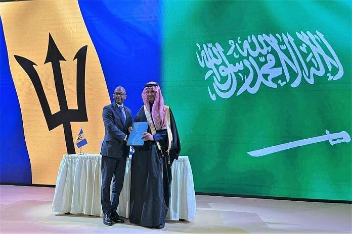Barbados  Saudi Arabia Signs Air Services Agreement
