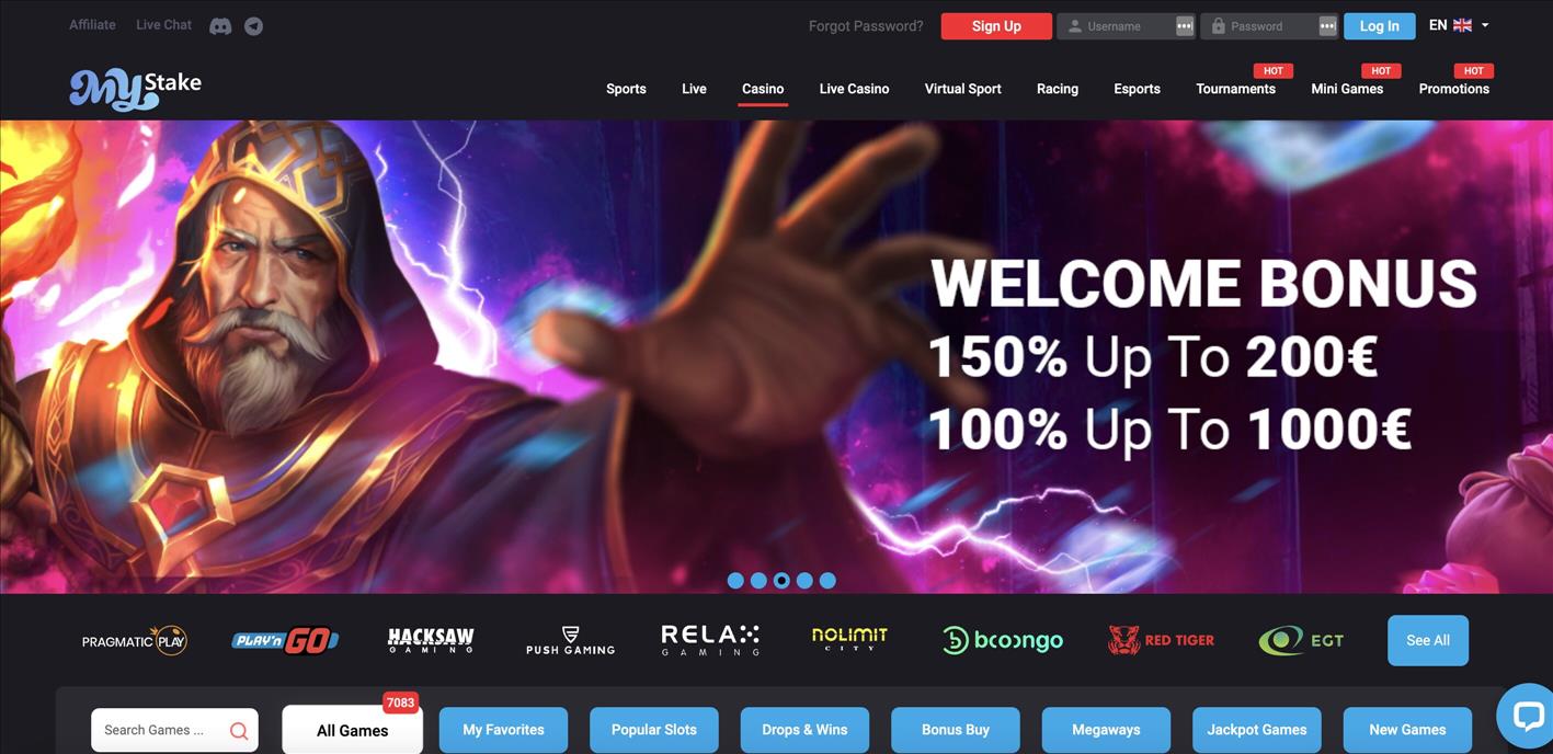 My Stake Casino Login Review And Promo Code