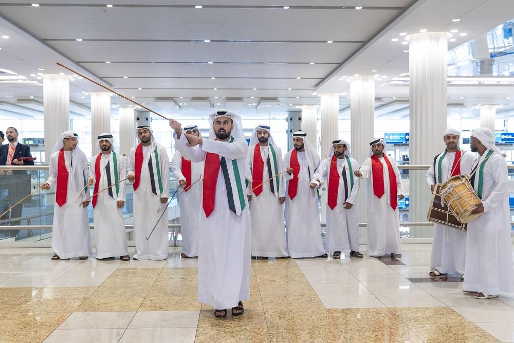 Dubai Airports Celebrates Historic UAE 51St National Day With The Airport Community In Traditional Emirati Style