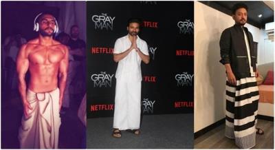  Bollywood's Leading Men Take To The Lungi 