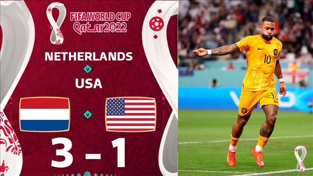 Netherlands Beat USA To Qualify For The Quarter-Final Of WC