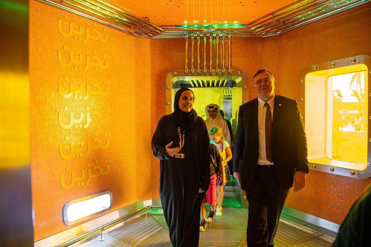 Sheikha Mayassa Inaugurates Totalenergies Stadium At National Museum Of Qatar