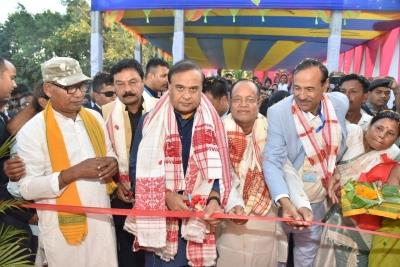  Assam CM Inaugurates, Lays Foundation Stone Of Projects Worth Over Rs 690Cr 