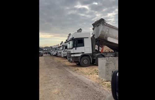 منطقة في عمان تنضم إلى إضراب الشاحنات - فيديو